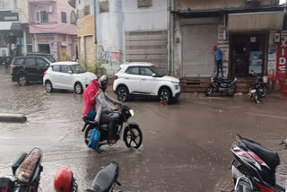 Rain in Bikaner