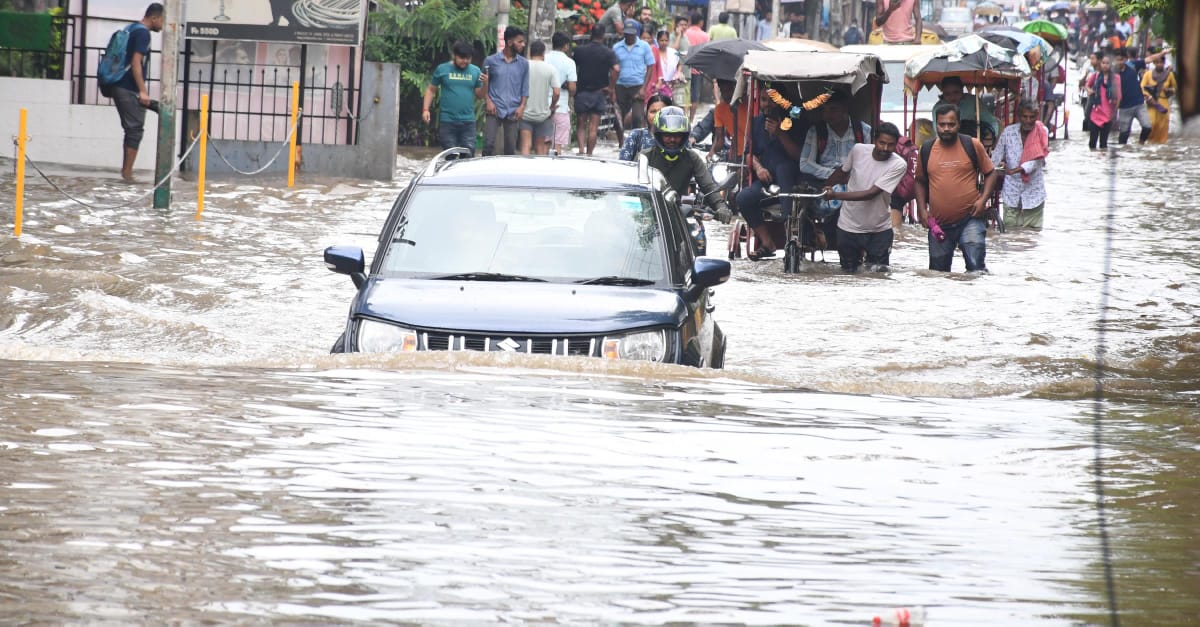 Flood in Guwahati