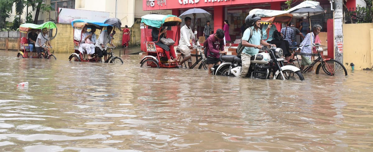 Flood in Guwahati