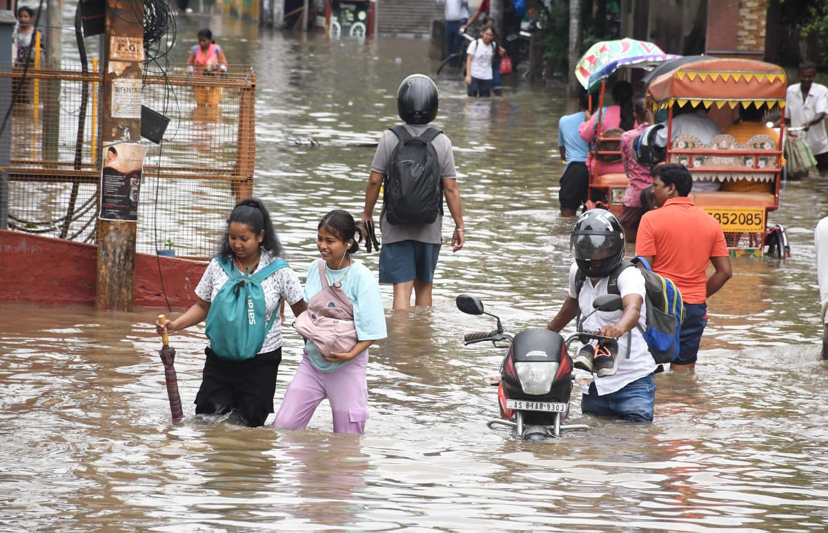 Flood in Guwahati