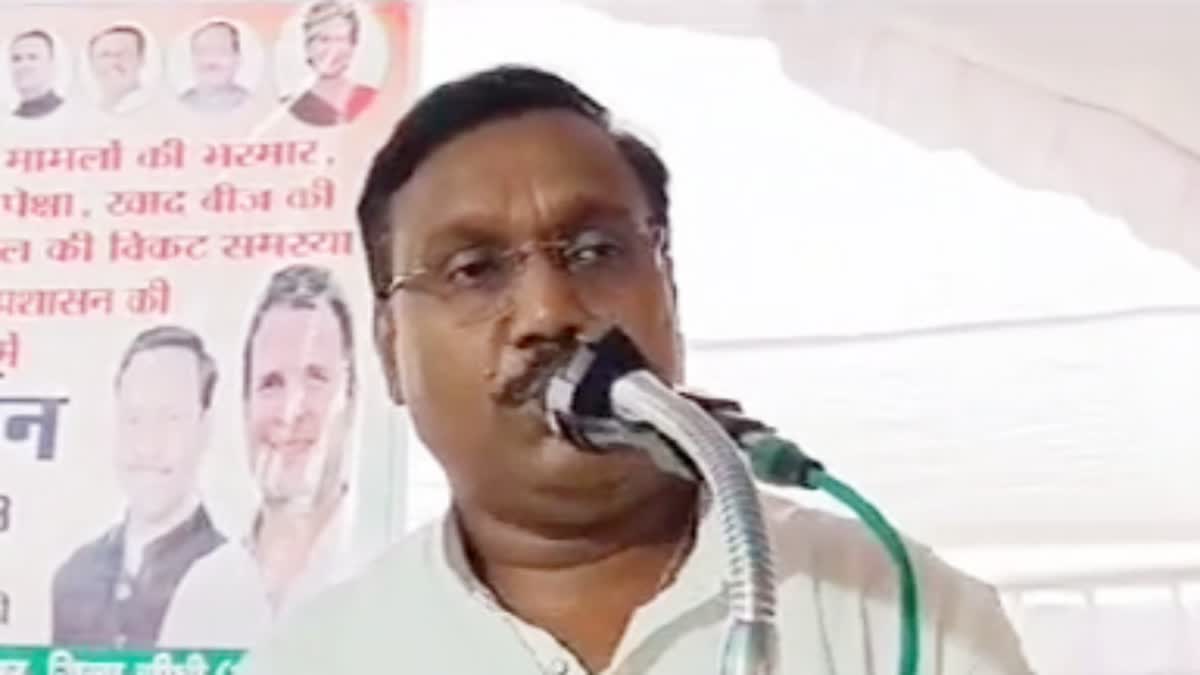 Former Minister Kamleshwar Patel warned officers