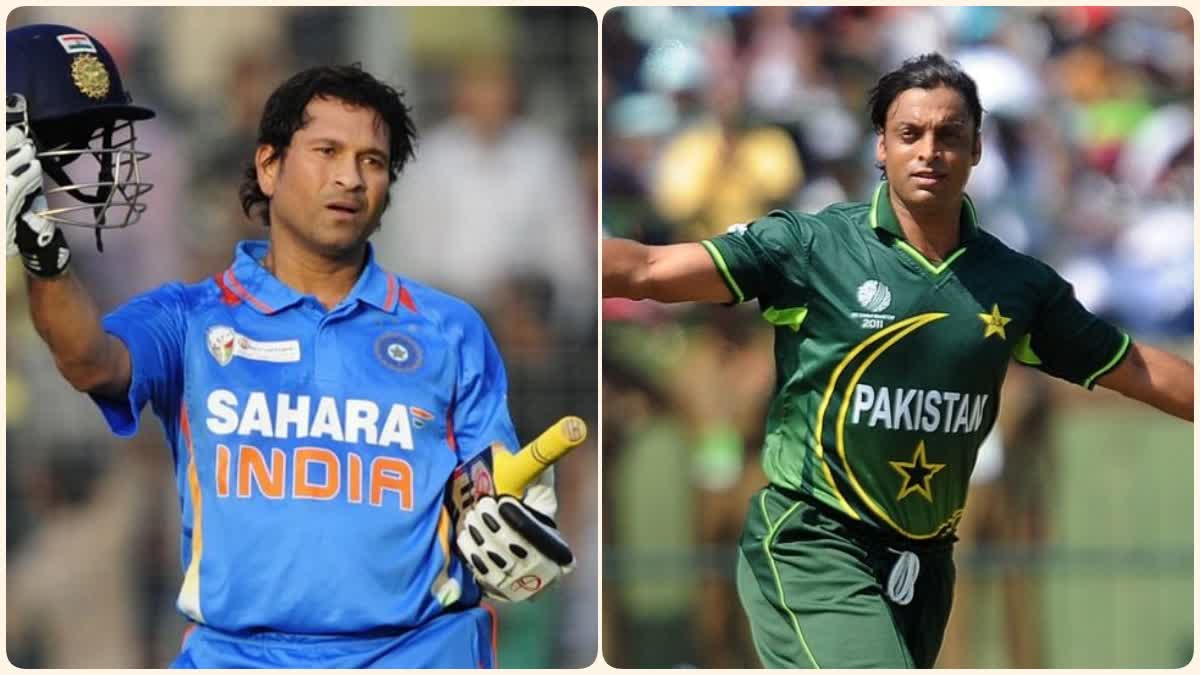 Sachin Tendulkar Shoaib Akhtar