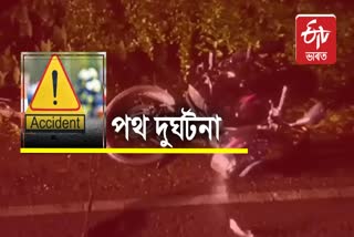 Truck accident at Titabor in Jorhat