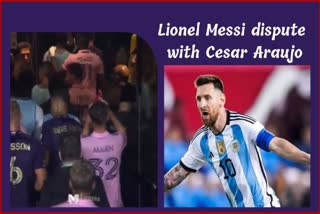 Lionel Messi dispute with Orlando City player Cesar Araujo