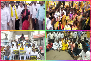 TDP_Leaders_Protests_Against_Punganur_Incident