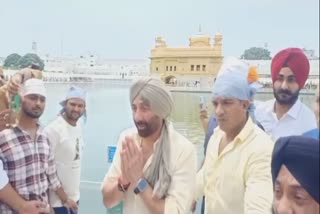 ਸੰਨੀ ਦਿਓਲ ਗਦਰ 2 ਫ਼ਿਲਮ ਦੀ ਪ੍ਰਮੋਸ਼ਨ ਲਈ ਅੰਮ੍ਰਿਤਸਰ ਪਹੁੰਚੇ