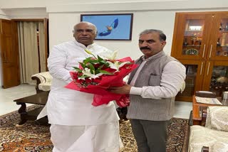 CM Sukhu Met Mallikarjun