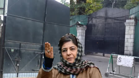 PDP chief Mehbooba Mufti claims she has been put under house arrest