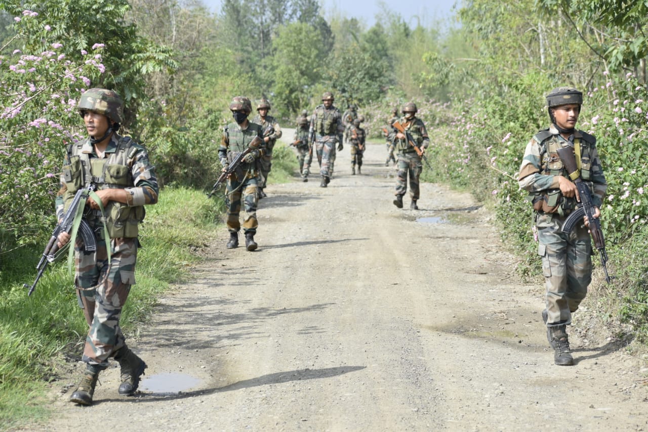 Heavy firing in Manipurs Bishnupur after civilian killed in violence houses burnt