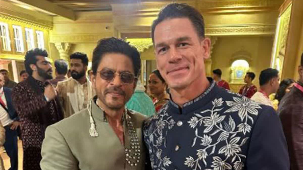 John Cena Shah Rukh Kha