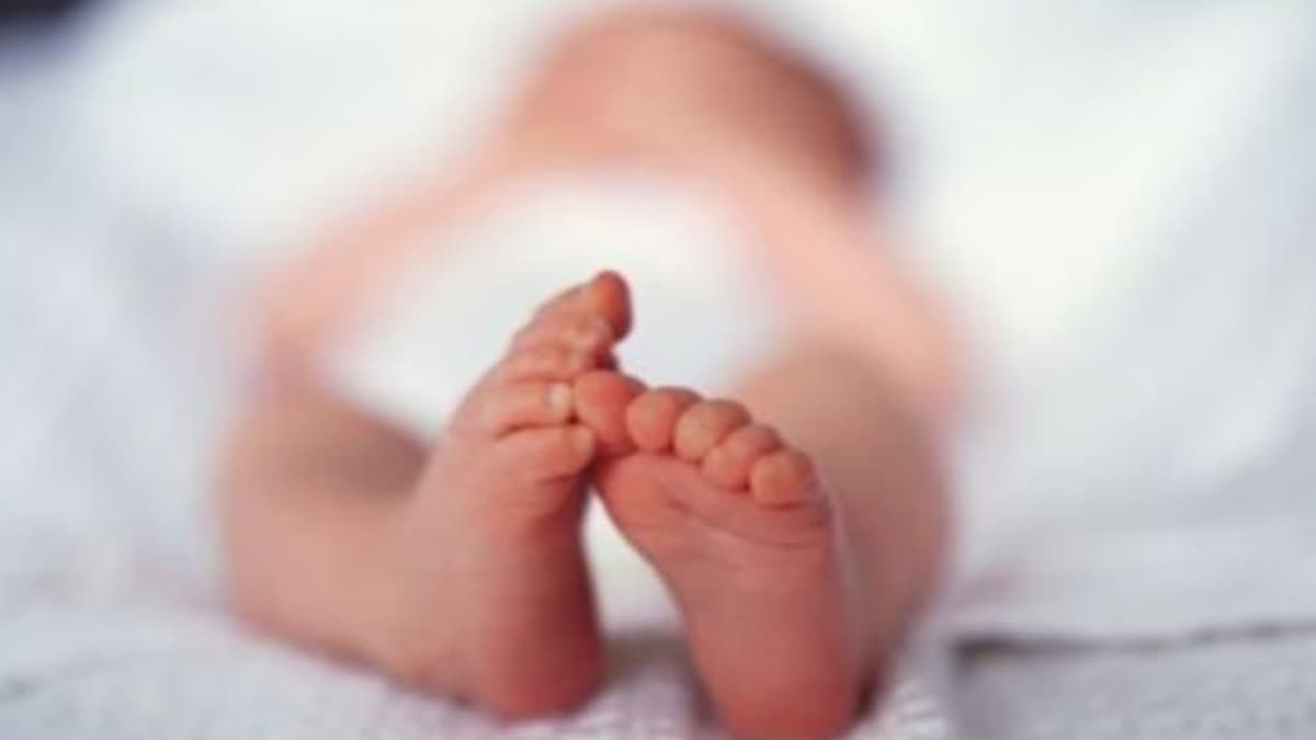 Newborn baby thrown