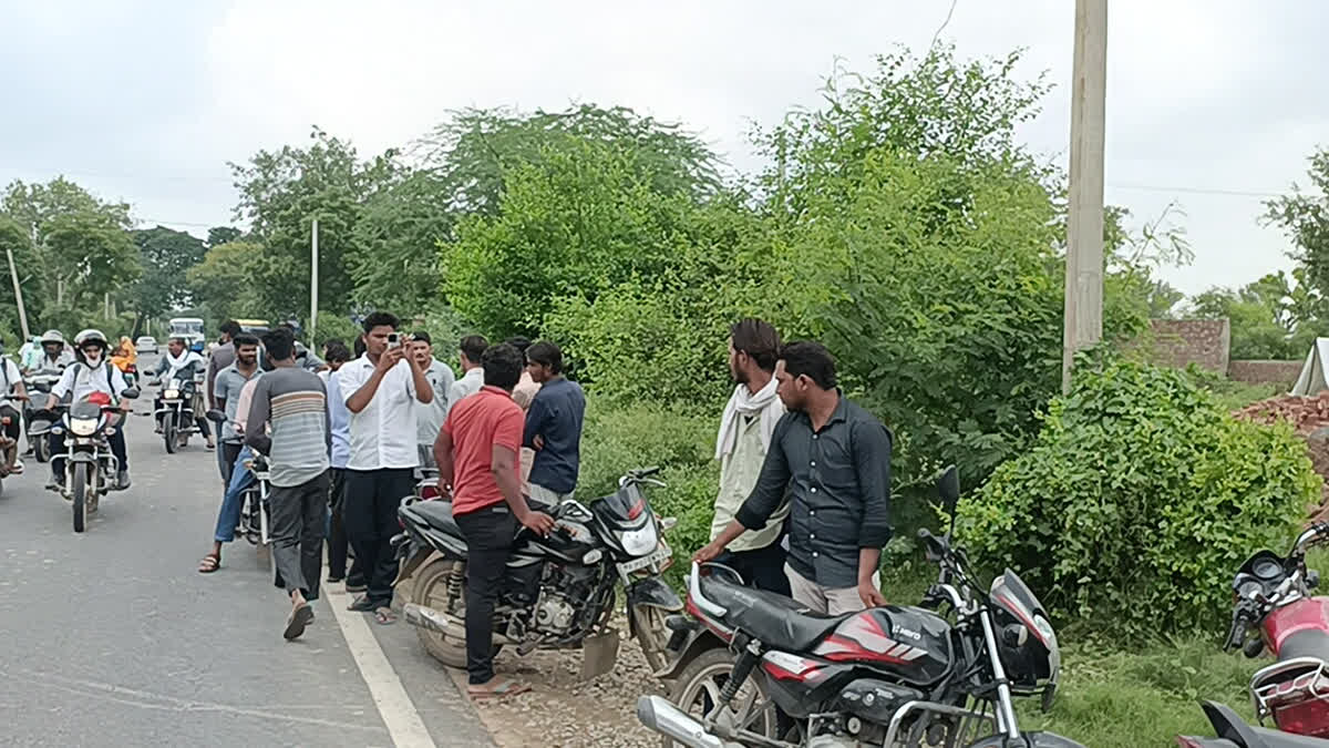 road accident in behror