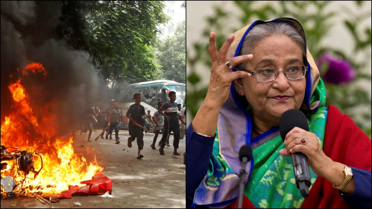 Bangladesh Protest PM Sheikh Hasina Resignation