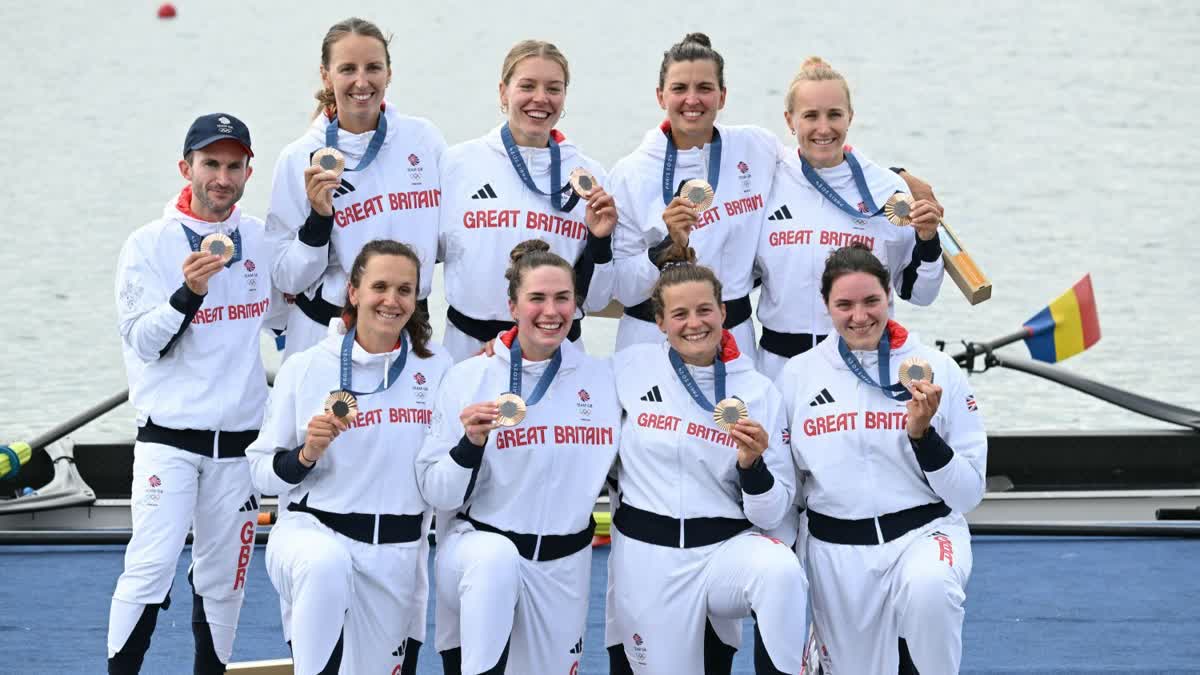 Henry Fieldman Won Medal With Women's Rowing Team