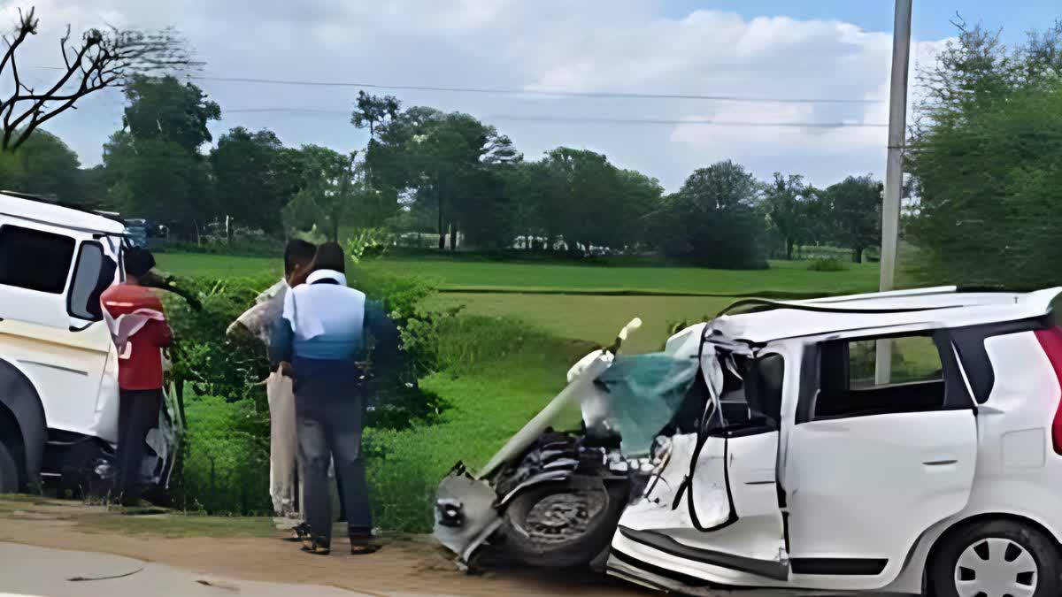 Road Accident In Dausa