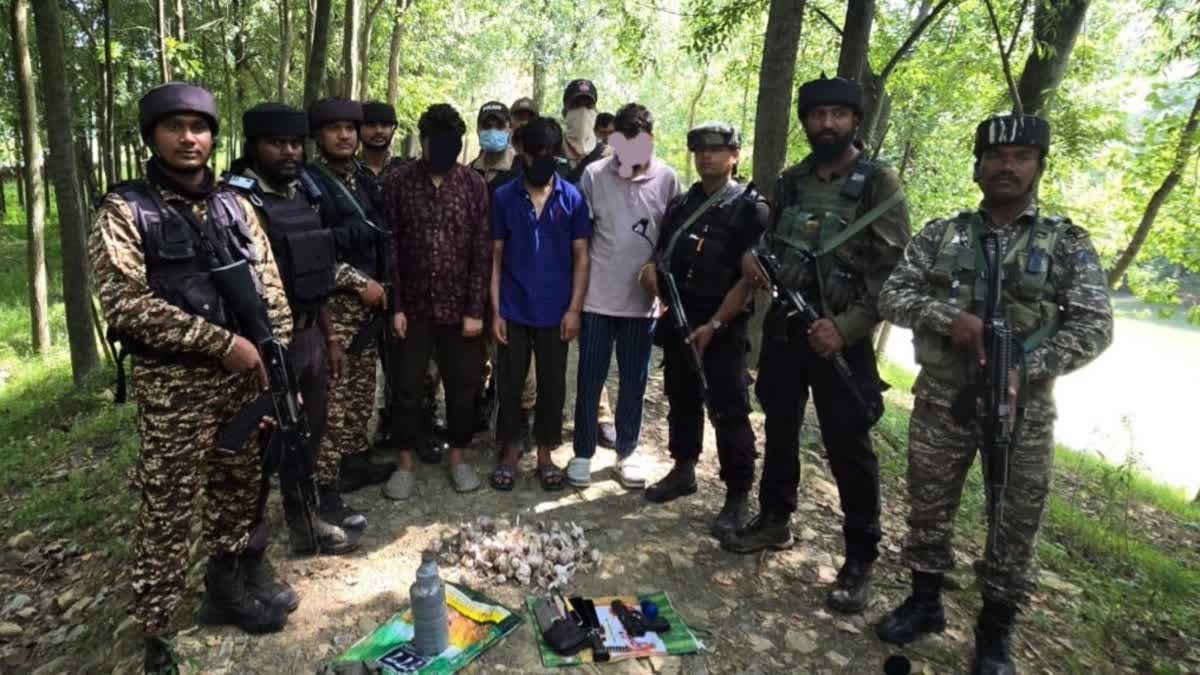 Terrorist Associates Arrested in JK's Anantnag