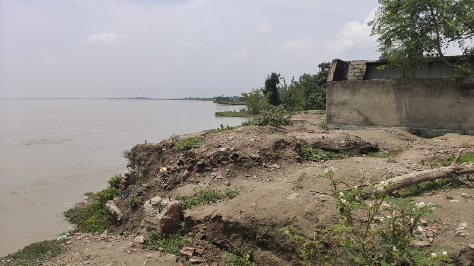 Ganga Erosion in Malda