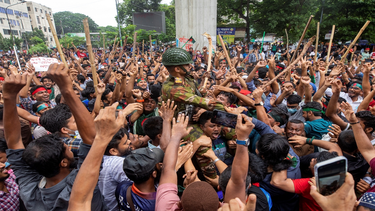 Bangladesh protest Sheikh Hasina resignation