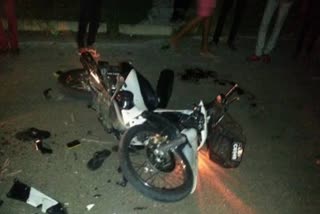 Bike accident in Laksar Haridwar