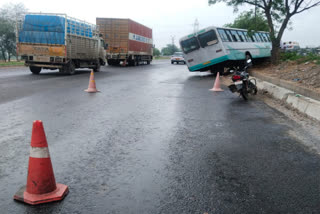 road accident in behror