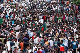 SHEIKH HASINA RESIGNATION  ഷെയ്ഖ് ഹസീന രാജി  BANGLADESH PROTEST  ബംഗ്ലാദേശ് പ്രക്ഷോഭം