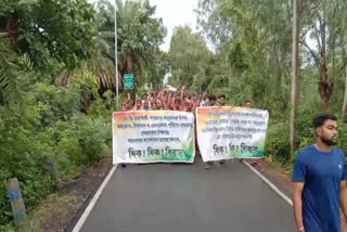 Protest in Tajpur