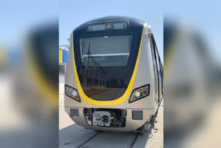 TRIAL OPERATION  YELLOW LINE  DRIVERLESS TRAINS  BENGALURU