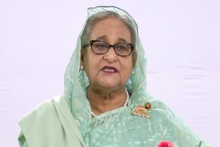 SHEIKH HASINA RESIGNATION  ഷെയ്ഖ് ഹസീന ഇന്ത്യയിൽ  ബംഗ്ലാദേശ് പ്രതിഷേധം  BANGLADESH PROTEST