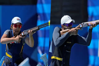 Indian mixed skeet team consisting of Maheshwari Chauhan and Anant Jeet Singh Naruka lost in the bronze medal match against the China's Mixed Team in the skeet shooting event at the Paris Olympics 2024 here on Monday.