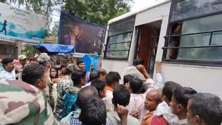 Dafadar and Chowkidars protest in Ranchi