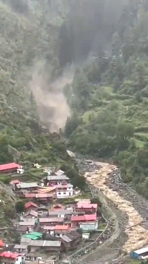 UTTARKASHI DHARALI CLOUD BURST