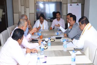 BJP MEETING  BENGALURU  ವಿಧಾನಸಭಾ ಅಧಿವೇಶನ  ಬಿಜೆಪಿ ಪೂರ್ವಭಾವಿ ಸಭೆ LEGISLATIVE SESSION