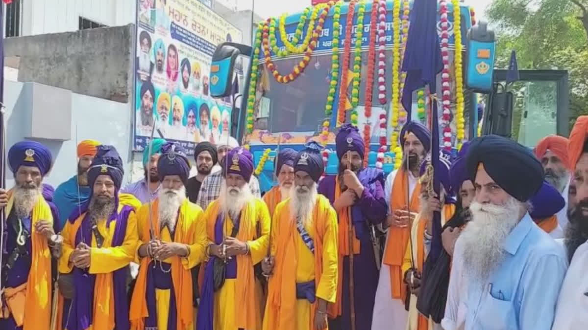 Chetna march dedicated to the birth anniversary of Baba Jeevan Singh ji in Amritsar