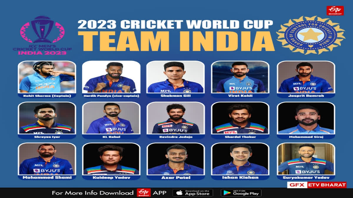 ODI World Cup: Know the Indian players who made the cut in 15-man squad