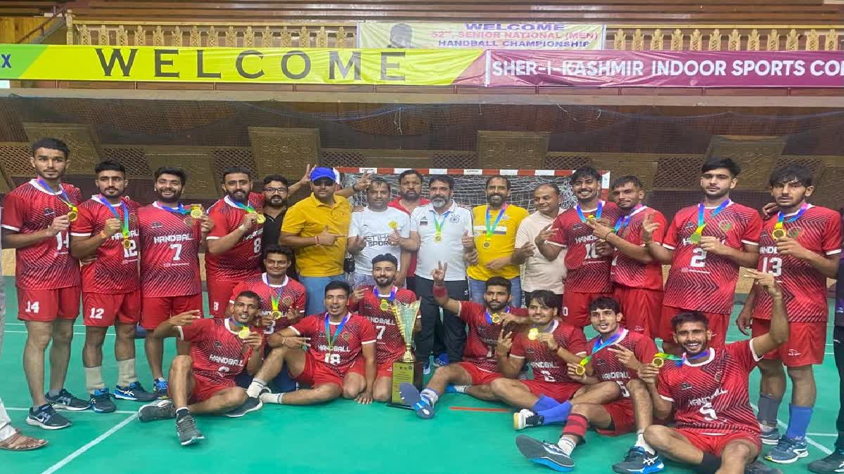 Haryana Won Handball Competition