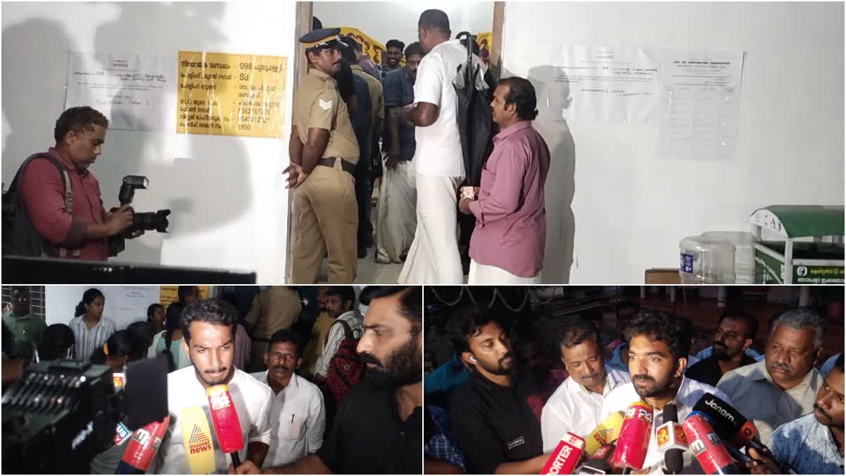 Puthuppally Bypoll ends  Puthuppally Bypoll  Puthuppally Bypoll Latest news Updates  Manarcad  Polling  Voters  Protest  LDF Candidate  Jaick C Thomas  District Collector  Chandy Oommen  പോളിങ് പൂര്‍ത്തിയായി  മണര്‍ക്കാടിലെ ബൂത്തില്‍ പ്രതിഷേധം  പുതുപ്പള്ളി  ചാണ്ടി ഉമ്മൻ  ചാണ്ടി ഉമ്മൻ  വോട്ടിങ്  എല്‍ഡിഎഫ് സ്ഥാനാർഥി  ജെയ്‌ക് സി തോമസ്  ചാണ്ടി ഉമ്മൻ