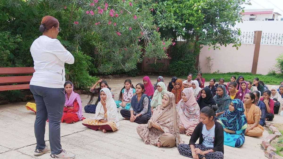 Karate training for 300 girls in Kalaburagi