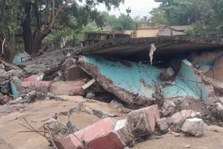 Water Tank Collapsed In Bhilai