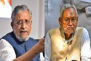 mp Sushil Modi and CM Nitish Kumar