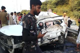 Four killed in car-trailer truck collision in Rajasthan's Bhilwara