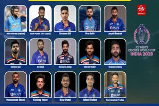 Indian Cricket Team announced For ODI World Cup 2023
