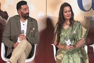 Sunny Deol And Poonam Dhillon