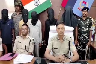 Police arrested five henchmen of gangster Prince Khan in Dhanbad