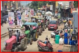 Tractor rally Buldhana