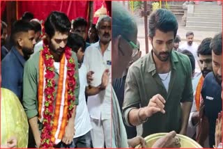 Hero Vijay Devarakonda Visited Simhachalam Temple