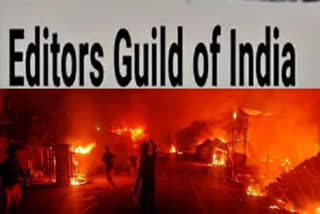 Shocked at Manipur CM's 'intimidatory' statements: Editors Guild