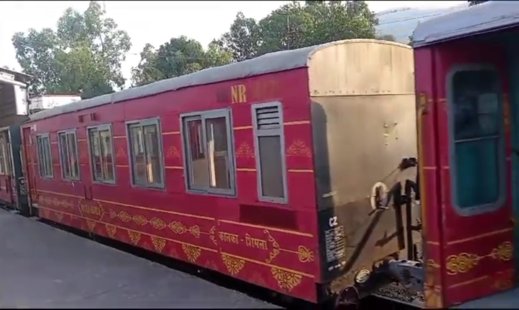 Toy train Starts from Kalka to Koti