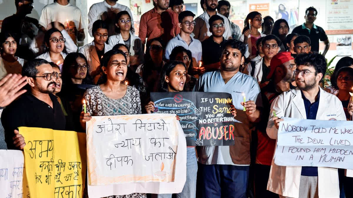 The family members of the doctor allegedly raped and murdered last month have joined protests at RG Kar Medical College and Hospital.