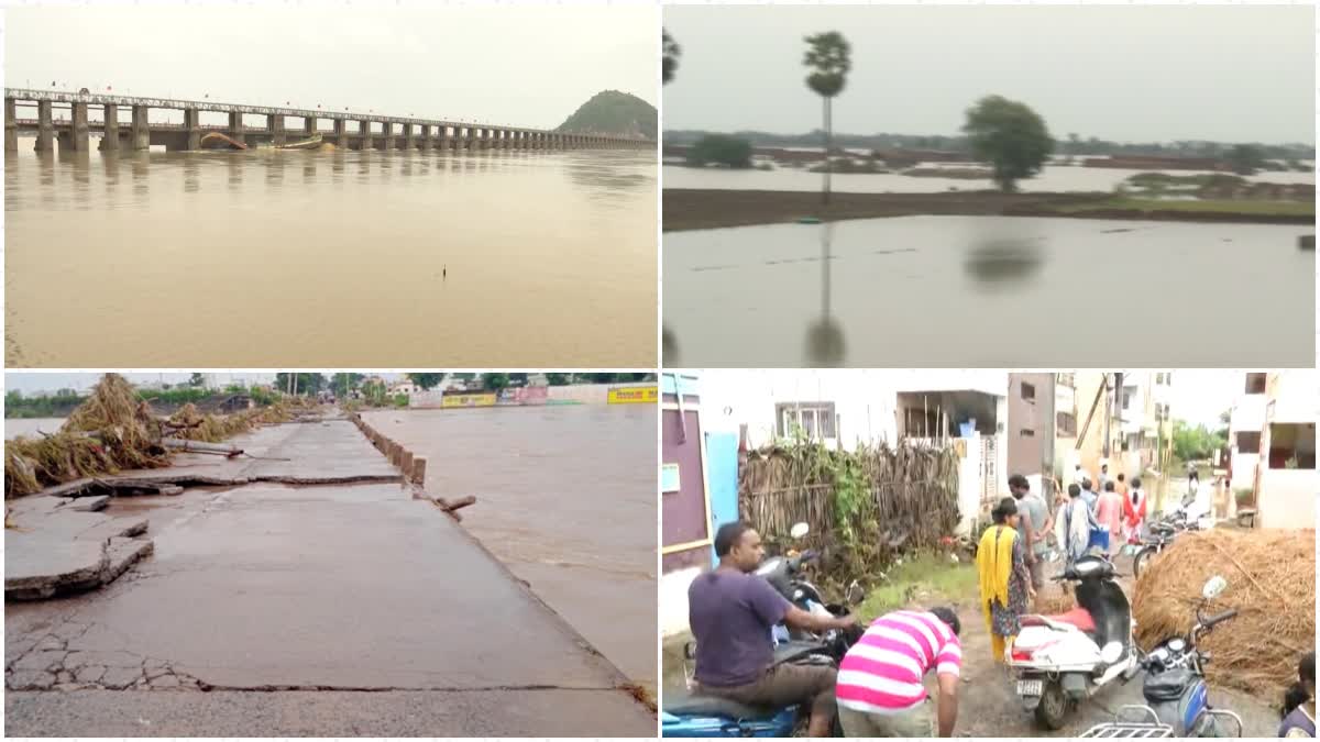 KRISHNA RIVER FLOOD DECREASE