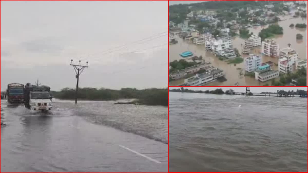 Kolleru Lanka Villages Stuck in Flood Effect In AP